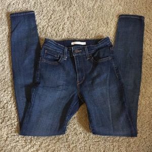 721 high rise skinny Levi jeans